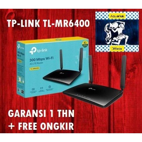 TP-LINK TL-MR6400 300Mbps Wireless N 4G LTE Router TP LINK TL MR6400