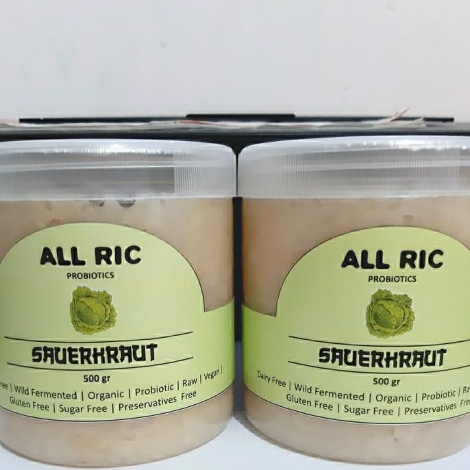 

sauerkraut organic/raw/no preservatives 500gr siap konsumsi