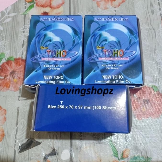

Baru Plastik Laminating Ktp 250 Micron