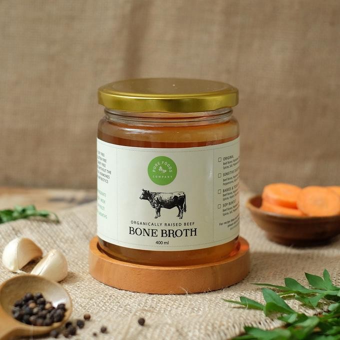 

GRASS FED BEEF BONE BROTH 400ML