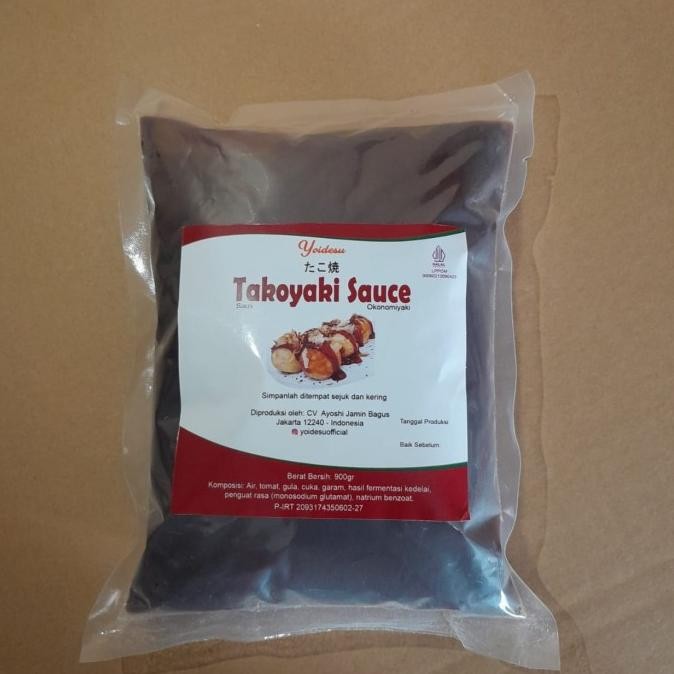

Saus Takoyaki Jepang 1 Kg Halal Non Alkohol Pengganti Saos Bulldog