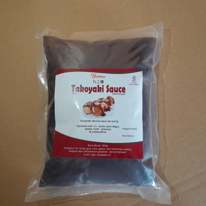 

Jual Saus Takoyaki Halal by Yoidesu Jakarta 900 ml Gak Pakai Alkohol
