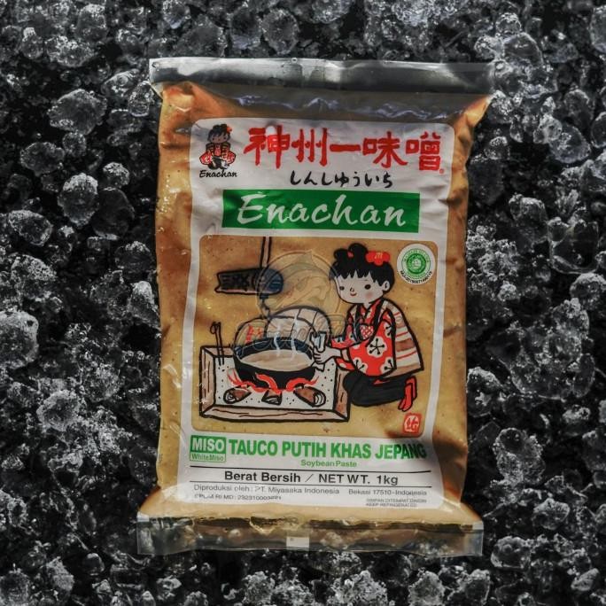 

Enachan Shiro Miso paste / Pasta Miso / Tauco Putih Jepang 1 Kg