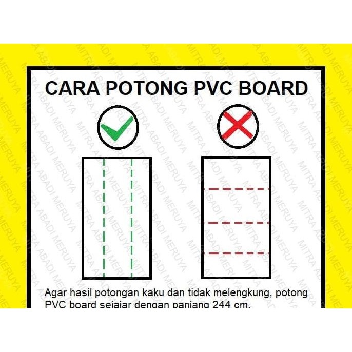 PVC BOARD 18 MM