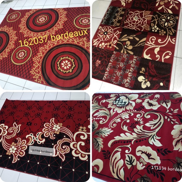 Karpet permadani ukuran 210x310 bordeaux collection