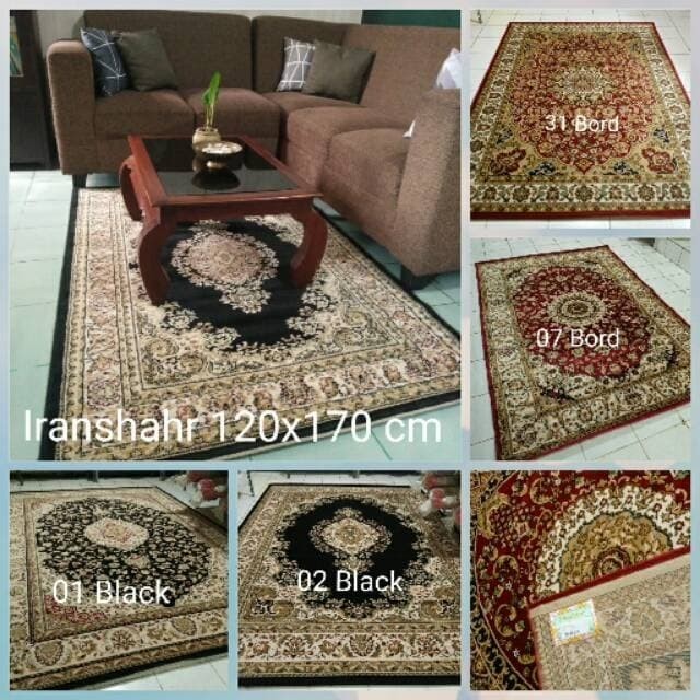 karpet import iran uk kecil 170x120 mewah tebal empuk murah sale