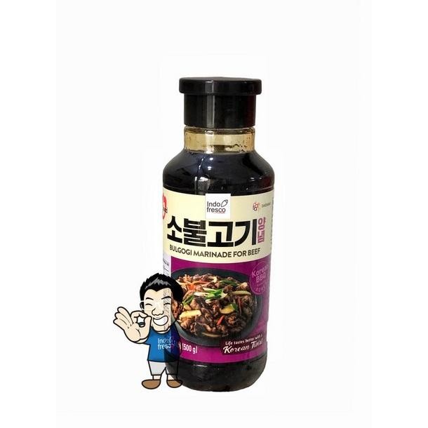 

Daesang (Chung Jung One) Beef BBQ Sauce Marinade/ Saus bumbu BBQ- 500g