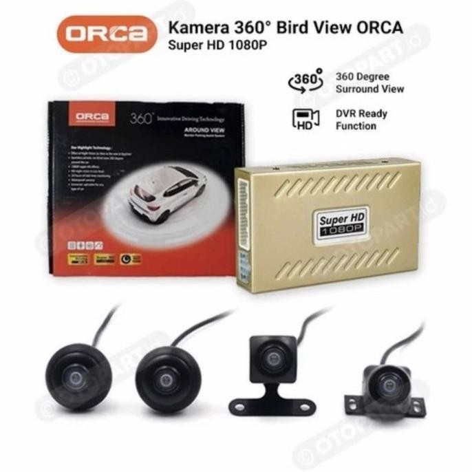 Kamera 360 Derajat ORCA Bird Birds Eye View Recording Full Set Camera GAM