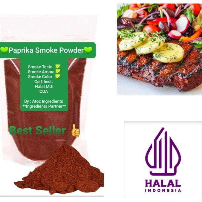 

Paprika Smoke Powder 250gram/ Bubuk Paprika Asap 250gram