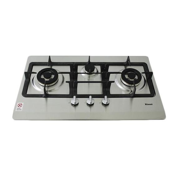 TERBARU - Rinnai Kompor Tanam 3 Tungku RB-7503D (SSSM) :: Garansi Resmi