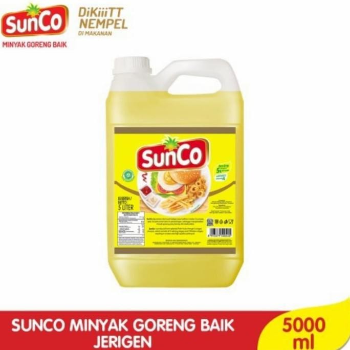 minyak goreng sunco 5 liter jeringen