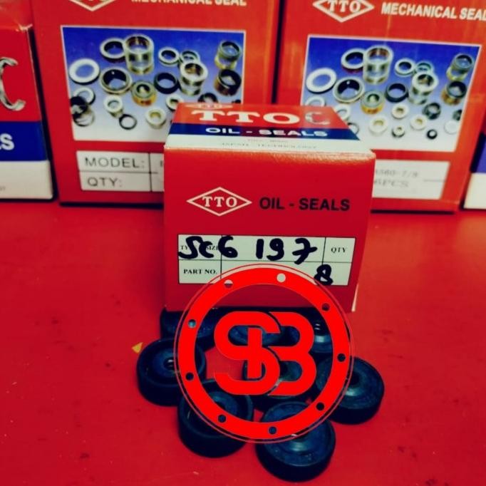 Murah Oil Seal SC 6 19 7 / 6.00 19.00 7.00 / 6x19x7 TTO sgb02 Ayo Beli