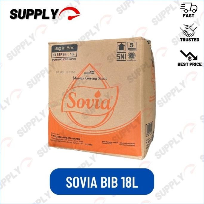 

Minyak Goreng Sovia Bib 18 Liter