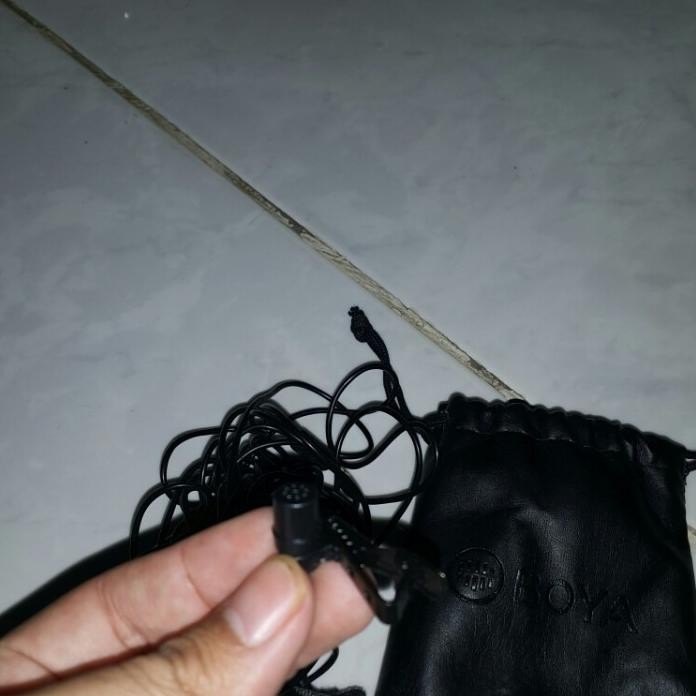 ( Preloved ) Mic Boya M1 Keadaan Kabel Putus Dr Mic