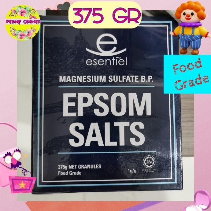 

NEW EPSOM SALT 375g Food Grade