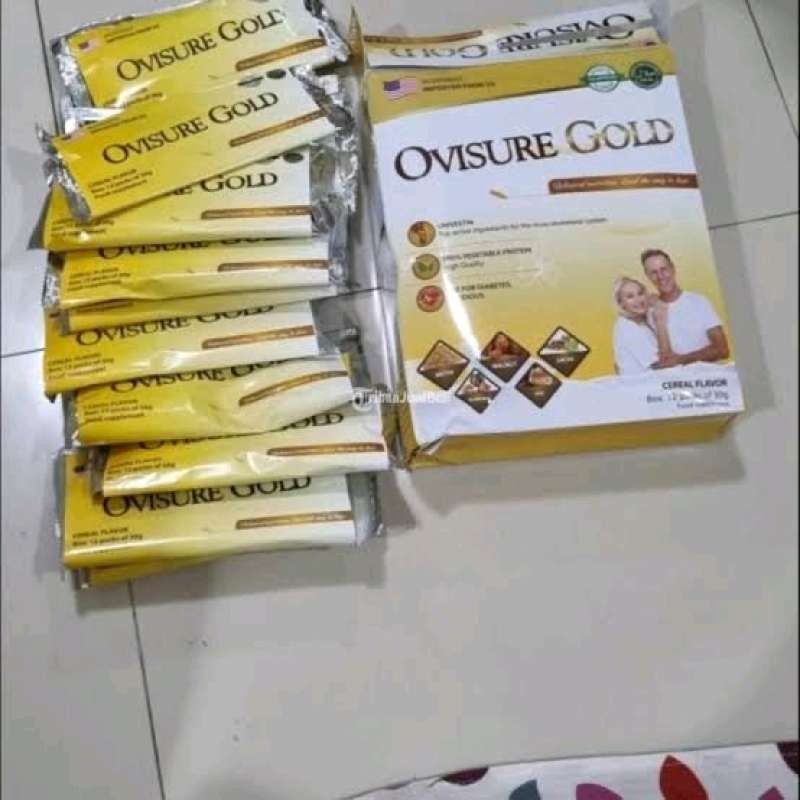 

PAKET 5 BOX OVISURE GOLD SUSU TULANG SENDI ORIGINAL BPOM
