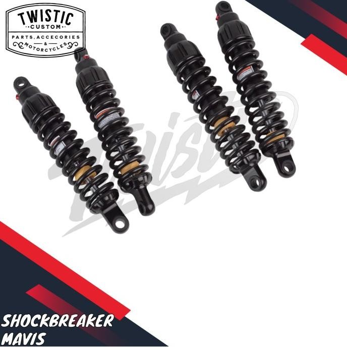 Shockbreaker Sok Shock Breaker Belakang 325 343 Mavis Motor Custom Tracker Scrambler Universal Origi