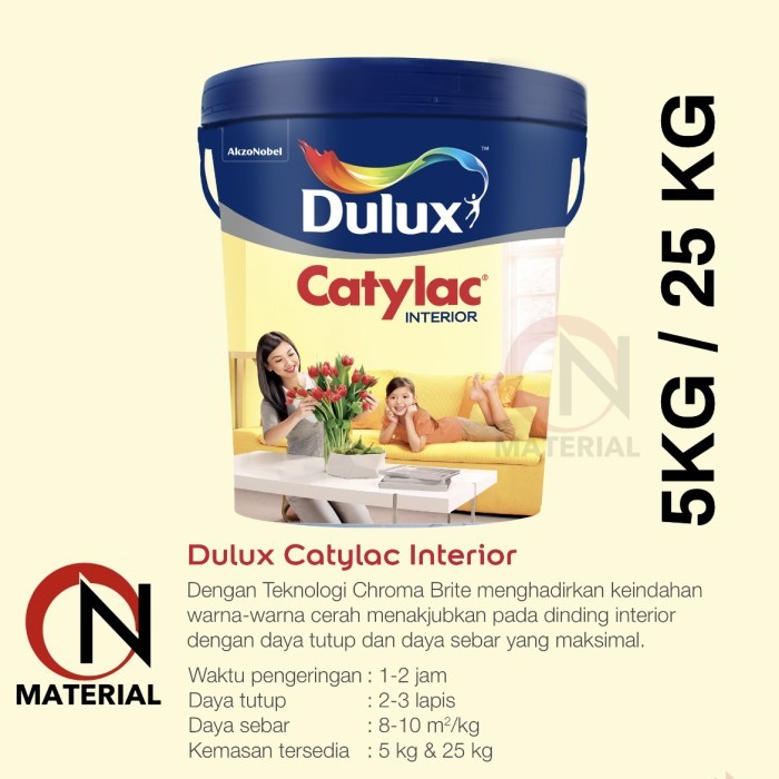 Cat Dulux Catylac Exterior 5Kg / Grey Sand 40457
