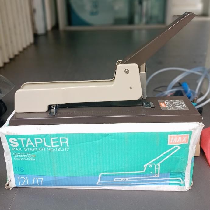 

TERLARIS - STAPLER MAX HD12L-17 ORIGINAL BARU