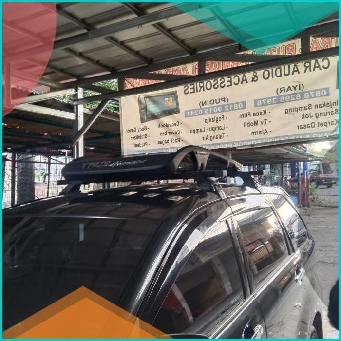 Roof Rack bagasi atas mobil Daihatsu Xenia + cross bar TRD Sportivo 1