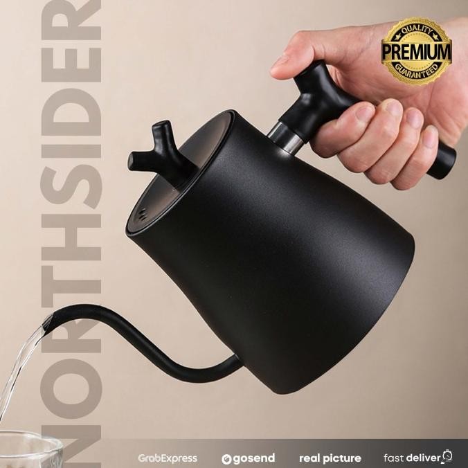 

Teko Kopi Leher Angsa Elektrik Gooseneck Kettle 1000ml Atur Suhu HR462