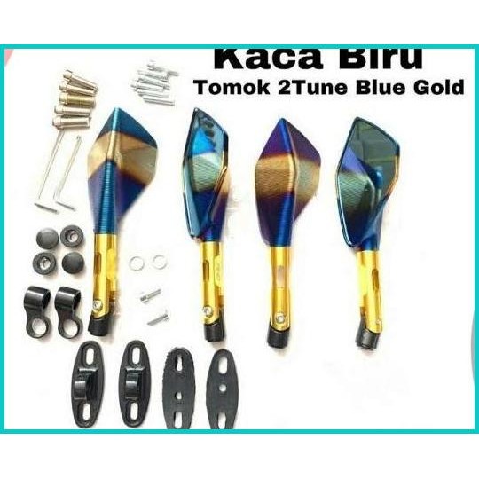 Spion Tomok V2 Twotone Full CNC Kaca Spion Motor Tomok 2Tone THAILOOK