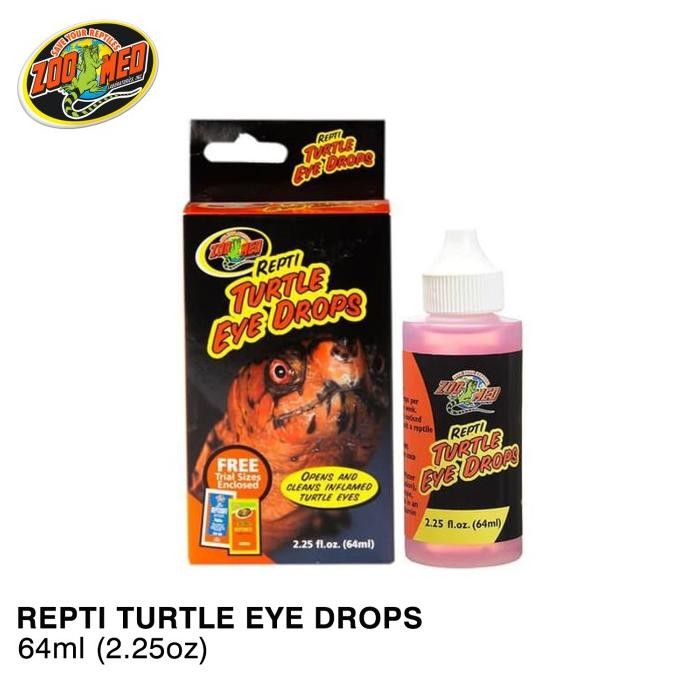 ZOOMED REPTI TURTLE EYE DROPS 64ML OBAT MATA KURA AIR DARAT REPTIL