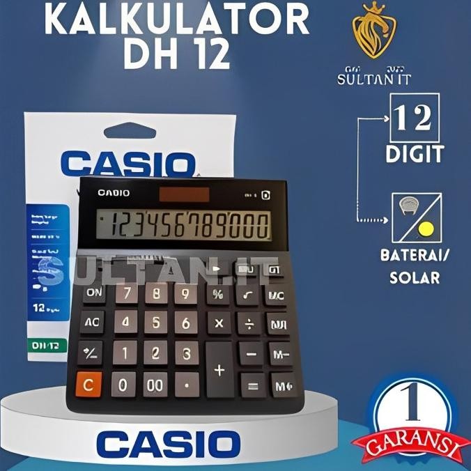 

Kalkulator Casio Dh 12 Original