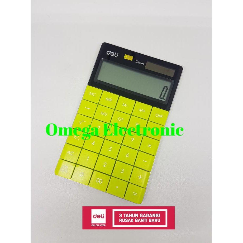 

Deli E1589 Calculator Desktop Kalkulator Stylish Office 1589 Kantor