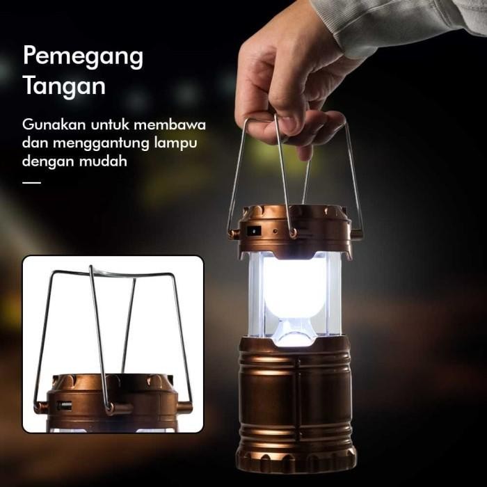 Lampu Emergency Led Rechargeable Dan Baterai Aa