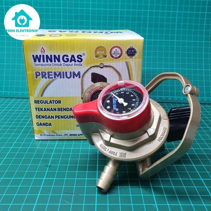 Regulator Winn Gas W-800 M YELLOW PREMIUM