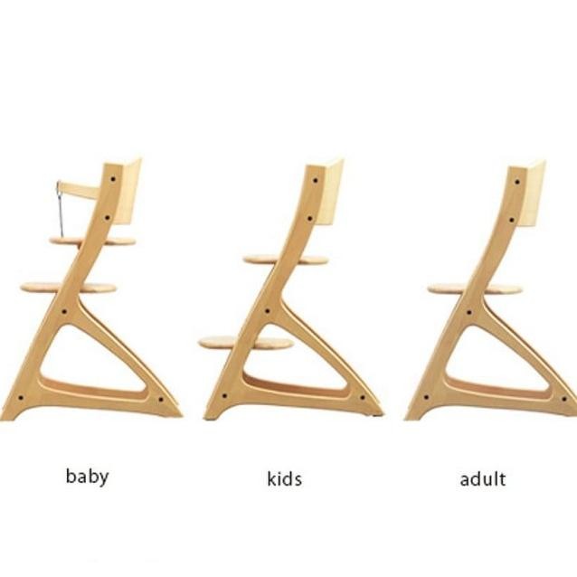 Yamatoya Sukusuku Plus Table / Kursi Makan Anak Kayu / Baby High Chair