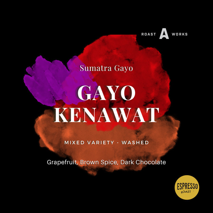 

Sumatra Gayo Kenawat Mixed Variety - Washed (Espresso) - A Roastworks - Biji Kopi