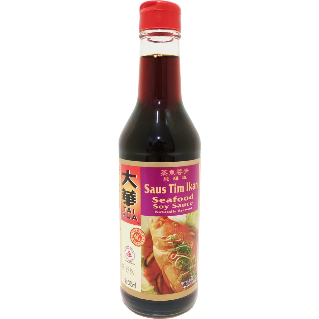 

Saus Tim Ikan Tai Hua Seafood Soy Sauce 305 ml Kecap Tim Ikan TT