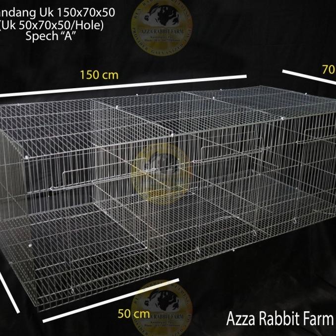 kandang galvanis kelinci