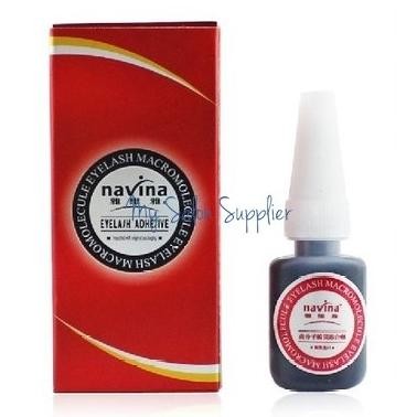NEW Navina Eyelash Extension Glue 10g / Lem Bulu Mata Tanam MERAH