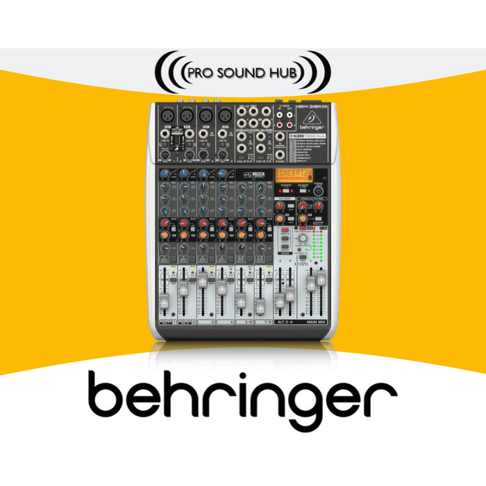 Termurah Behringer Qx1204Usb Qx 1204 Usb Qx-1204 Mixer 4 Channel Mono 2 Stereo