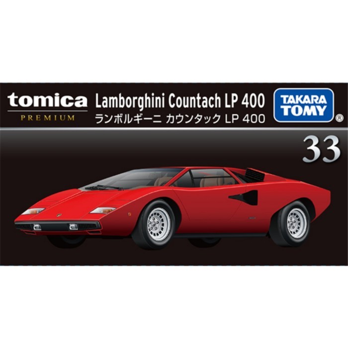 Tomica Premium 33 Lamborghini Countach LP 400