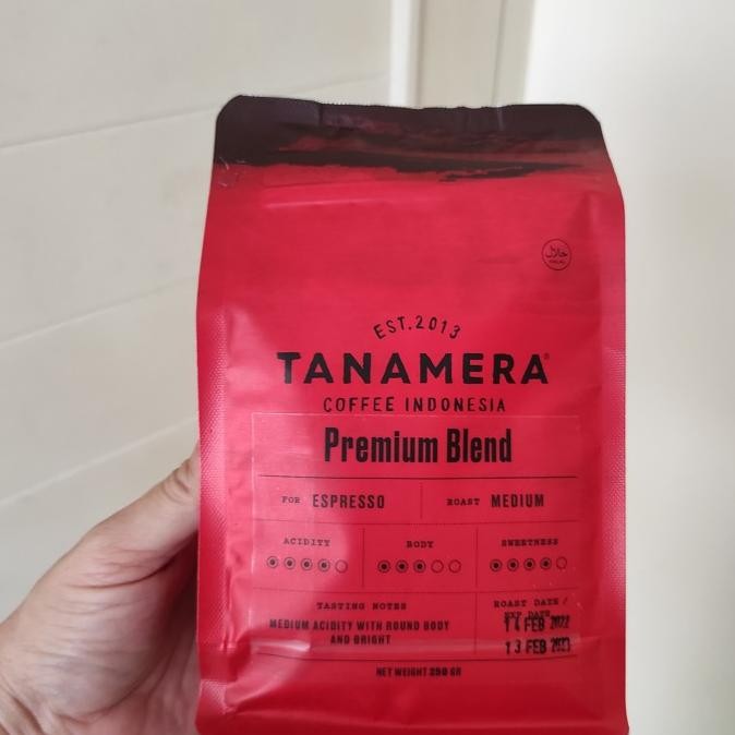 

Tanamera Coffee Espresso Premium Blend Whole Bean Arabica
