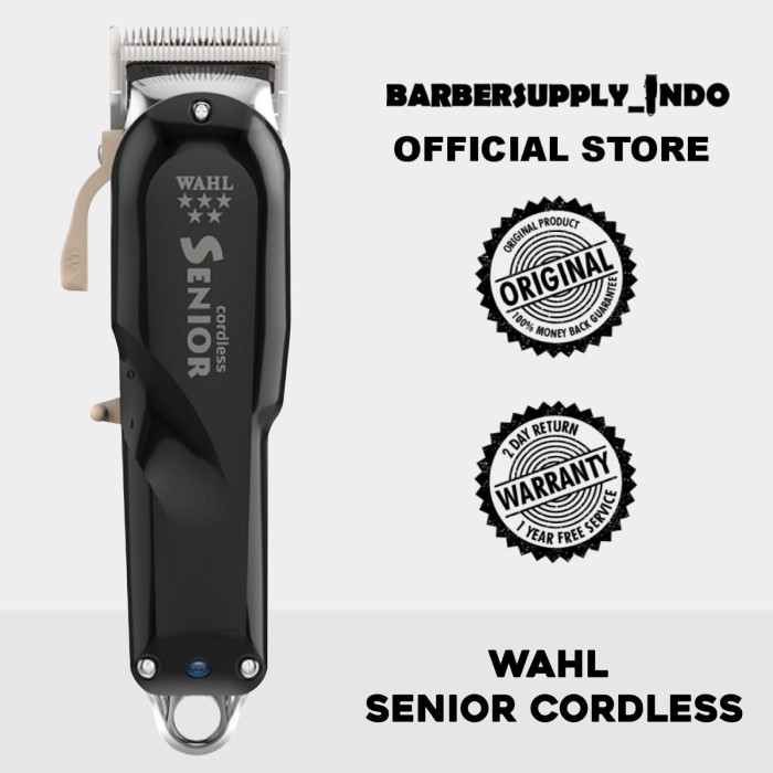 Wahl Senior Cordless Clipper Original Usa Alat Cukur Rambut Garansi