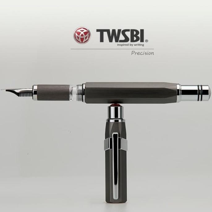 

NEW TWSBI Precision Gunmetal Fountain Pen