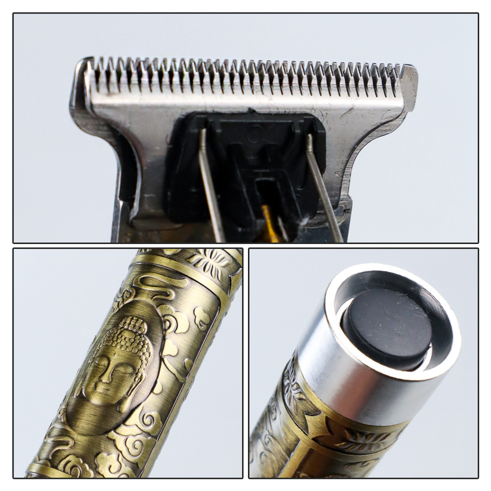 VINTAGE Alat Cukur Elektrik Hair Clipper Model Buddha - T9