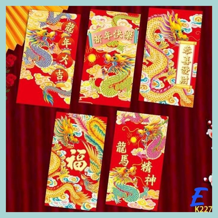 

| MIS | ANGPAO NAGA PANJANG ANGPAU SINCIA ORNAMEN IMLEK AMPAU TEBAL NEW GROSIR