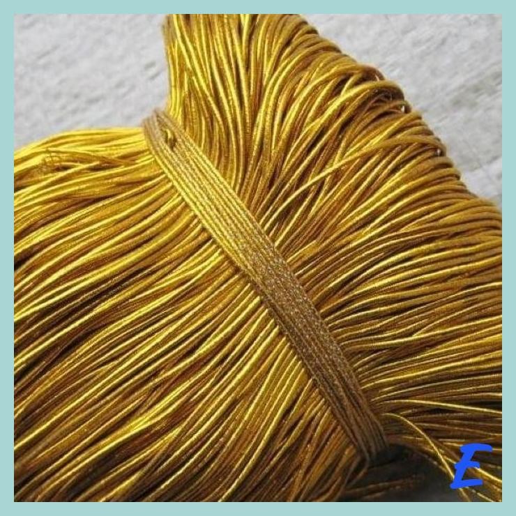 

| MIS | TALI EMAS ELASTIS PITA EMAS PERAK TALI PITA SOUVENIR MURAH GROSIR