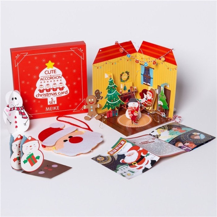 

Natal Christmas diy art craft set prakarya anak tema - Type b red Limited