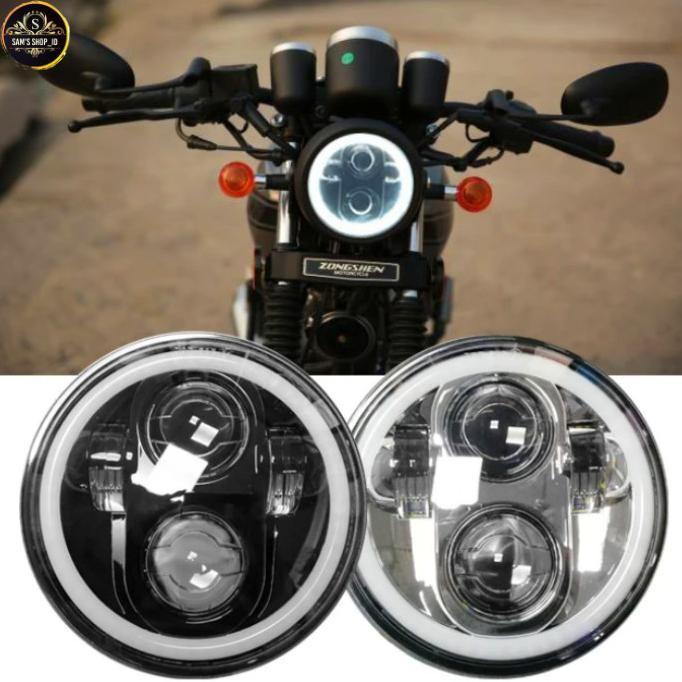 Original Lampu LED Daymaker 5.75 Inch Hi Low Full Ring