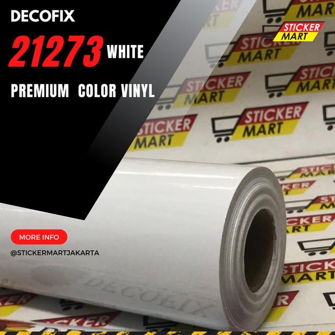 

TERBARU - Sticker Putih Glossy Sticker Putih Decofix Grosir Murah