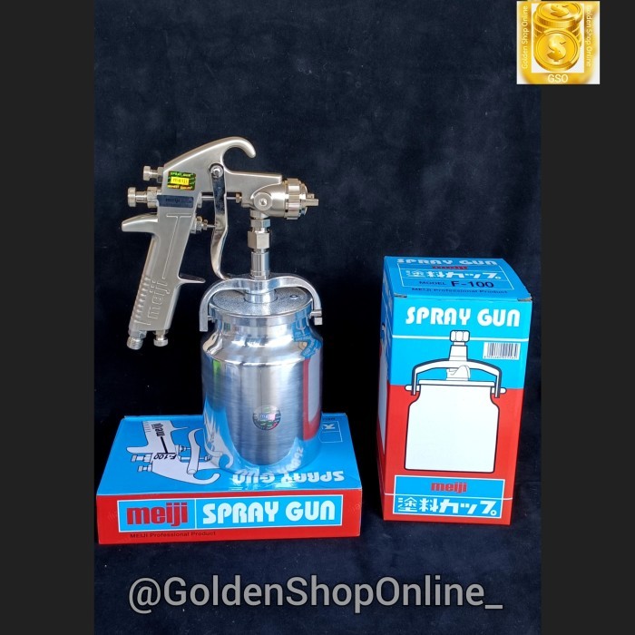 Spray Gun F100 Meiji Tabung Bawah