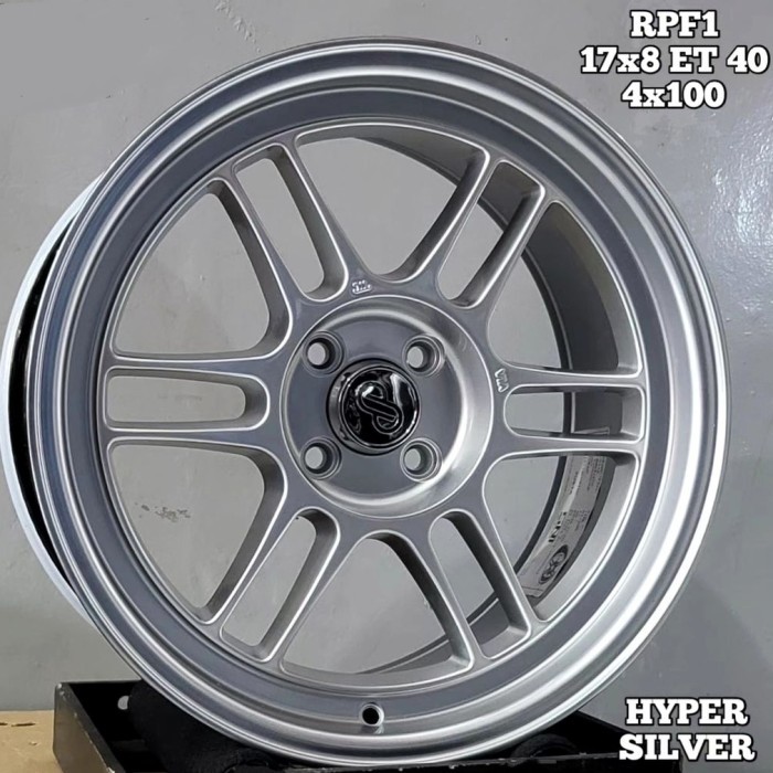 velg racing ENKEI RPF1 R17 velg ring 17 Jazz Yaris City raize rocky