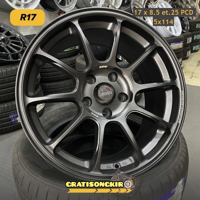 velg racing ring 17 lebar 8,5 ZE40 ORIGINAL SSW velg r17 Innova Reborn